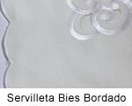 Servilleta Bies Bordado