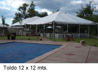 Toldo 12 x 12 mts.