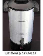 Cafetera para 42 tazas